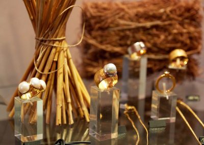 Einzelstücke von Margot Leitges Goldschmiedemeisterin