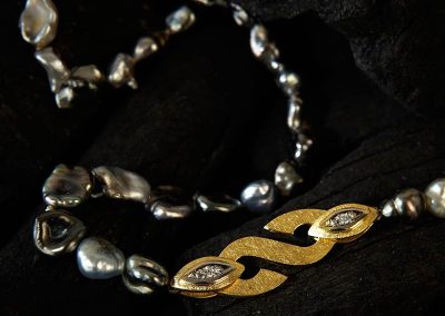 Kette für 4er Element von Margot Leitges Goldschmiedemeisterin