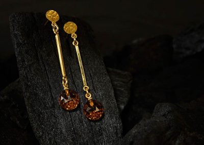 Ohrringe für 4er Element von Margot Leitges Goldschmiedemeisterin