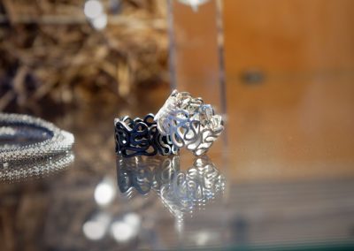 feine Ringe im Detail